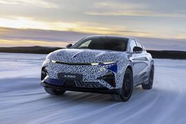 Alpine A390 cold weather tests