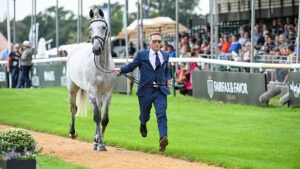 Burghley Horse Trials dressage - Oliver Townend and Cooley Rosalent