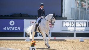 Maryland 5 Star dressage – Harry Meade and Away Cruising