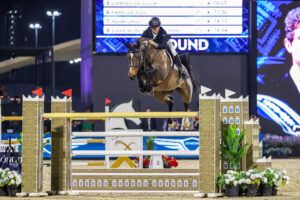 Headlining this week's international showjumping news is mega mare Foxy De La Roque, ridden by Victor Bettendorf, winners of the LGCT Super Grand Prix at the Riyadh Playoffs