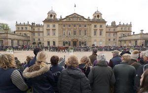 High level events are being encouraged to use spotters, as Badminton Horse Trials did in 2024