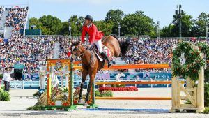 Steve Guerdat and Dynamix De Belheme have won the individual bronze medal at the Paris Olympics