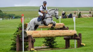 Andrew Nicholson pictured on Swallow Springs at Barbury in 2021.