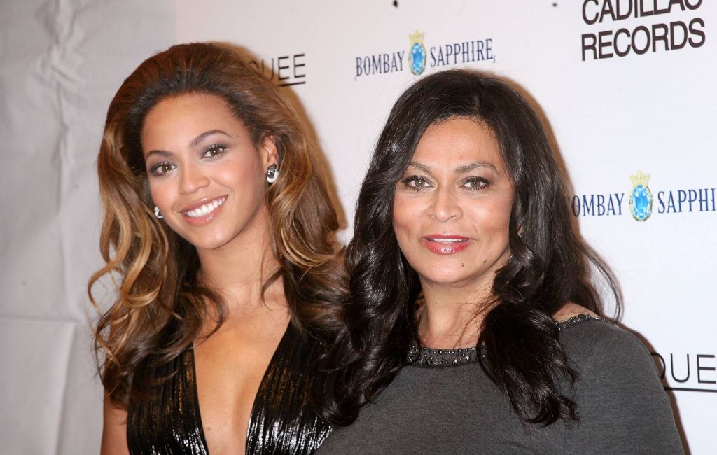 Beyonce Knowles and Tina Knowles attend the premiere of "Cadillac Records" at the AMC Loews 19 on December 1, 2008 in New York City. (Photo by Jim Spellman/WireImage)