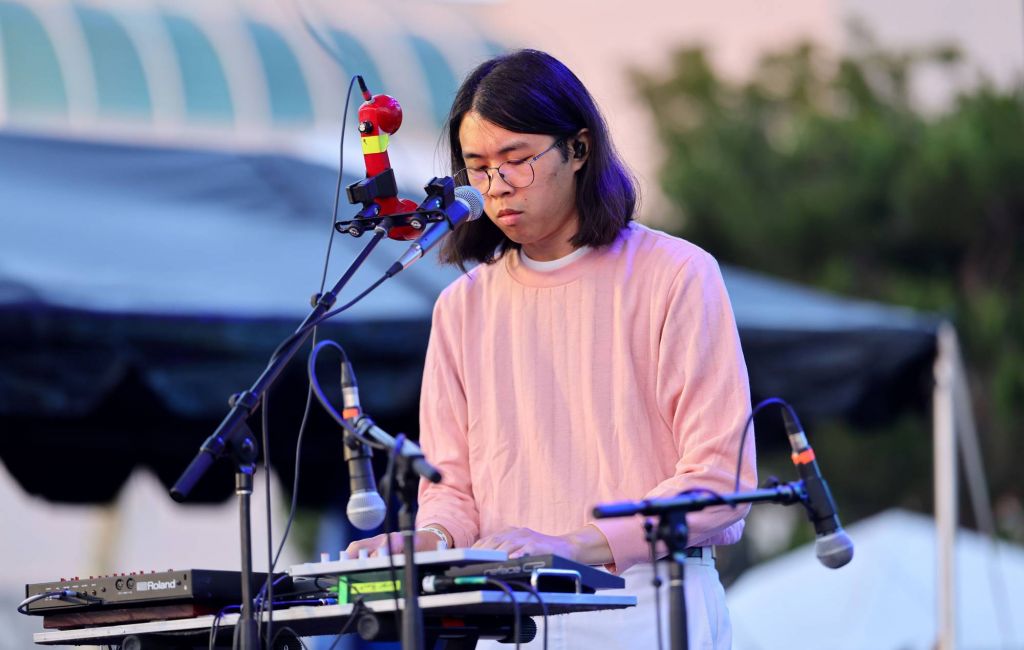 Ginger Root performs onstage at the Adult Swim Festival '23 during 2023 Comic-Con International: San Diego on July 22, 2023 in San Diego, California. (Photo by Matt Winkelmeyer/Getty Images)