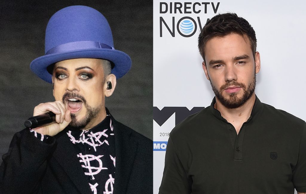 Boy George and Liam Payne (Credits: Rick Kern/Getty Images; Jamie McCarthy/Getty Images for MTV & DIRECTV NOW)