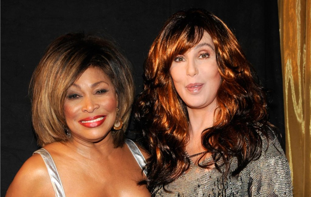 Cher and Tina Turner 2024 (Photo by Kevin Mazur/WireImage)