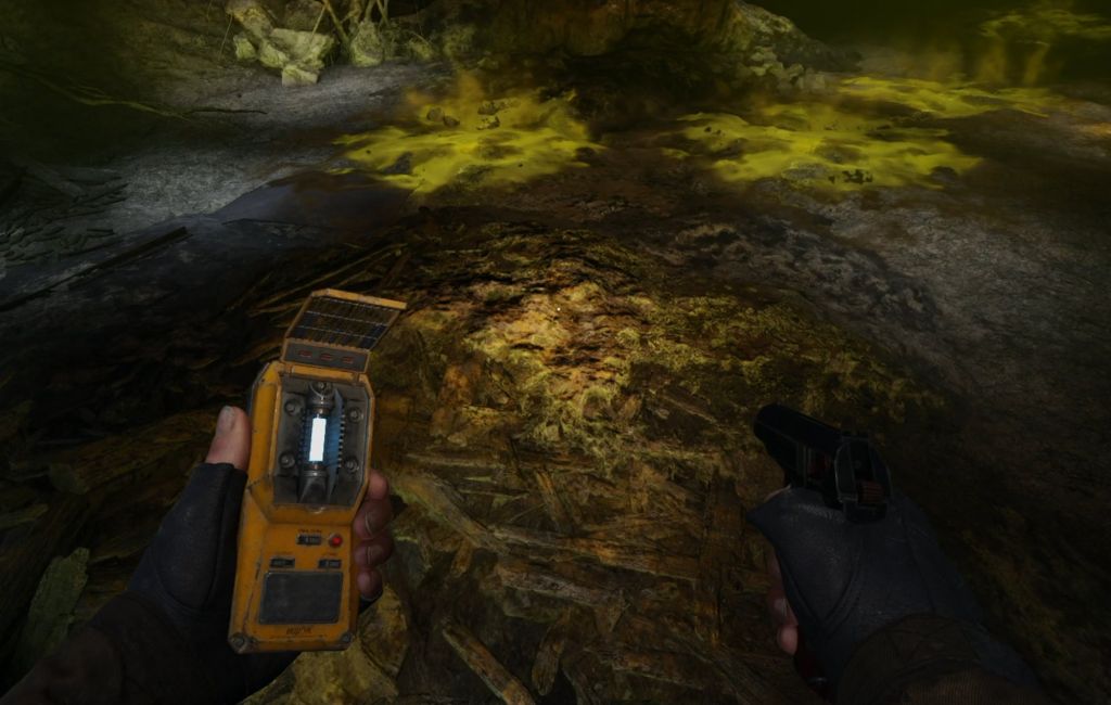 Stalker 2 How To Find Artifacts: Skif can be seen looking for Artifacts