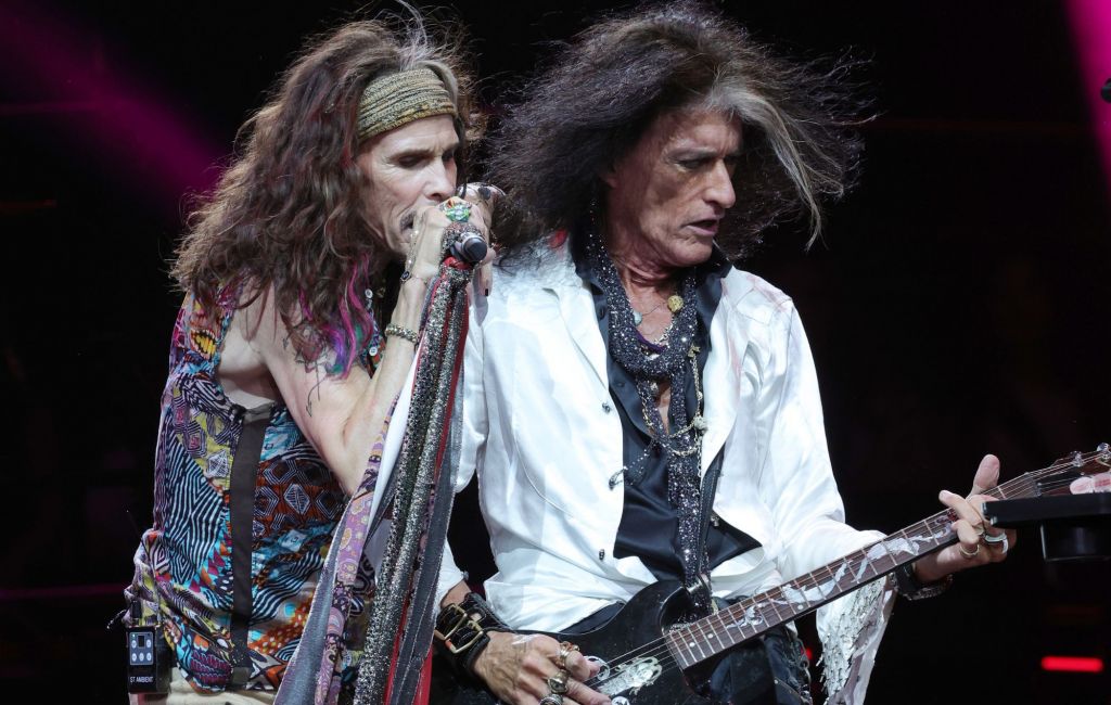 Steven Tyler and Joe Perry of Aerosmith