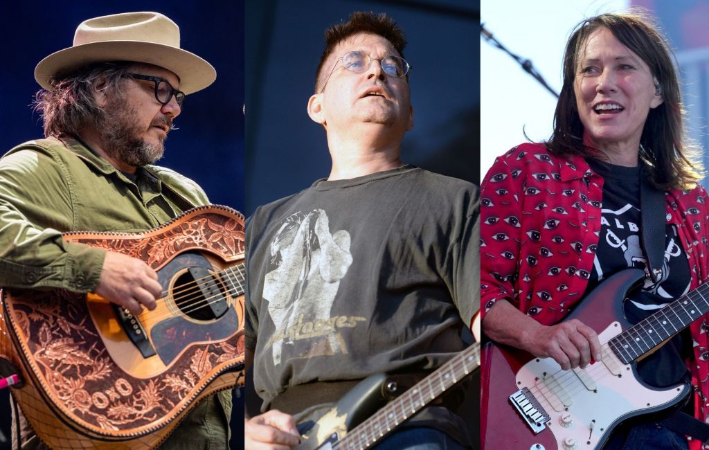 Jeff Tweedy, Steve Albini and Kim Deal