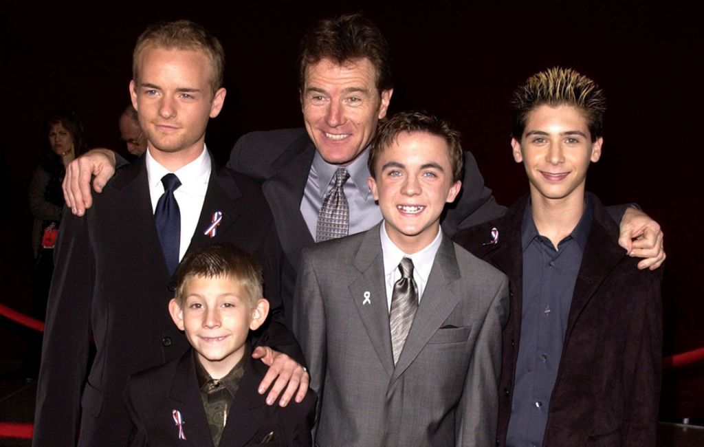 Cast of "Malcolm in the Middle" Chris Masterson, Erik Per Sullivan, Bryan Cranston, Frankie Muniz and Justin Berfield