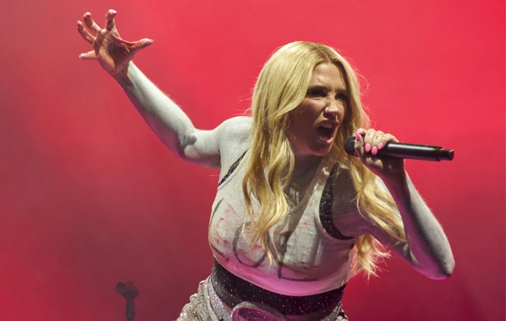 Kesha performs in 2024