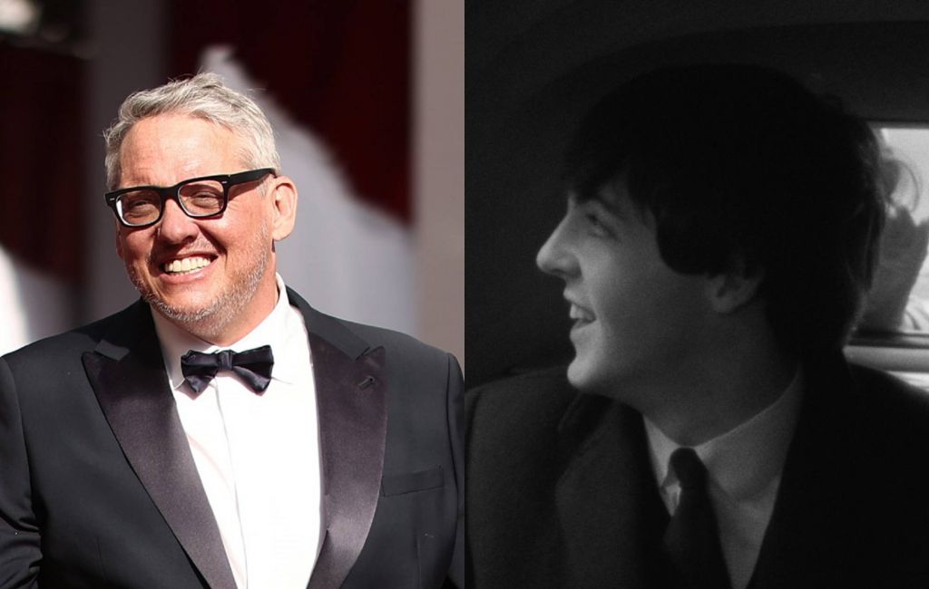 Director Adam McKay and Paul McCartney