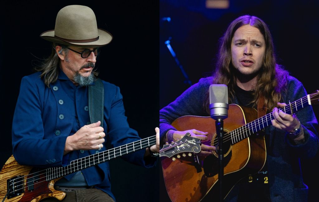 Les Claypool of Primus and Billy Strings.