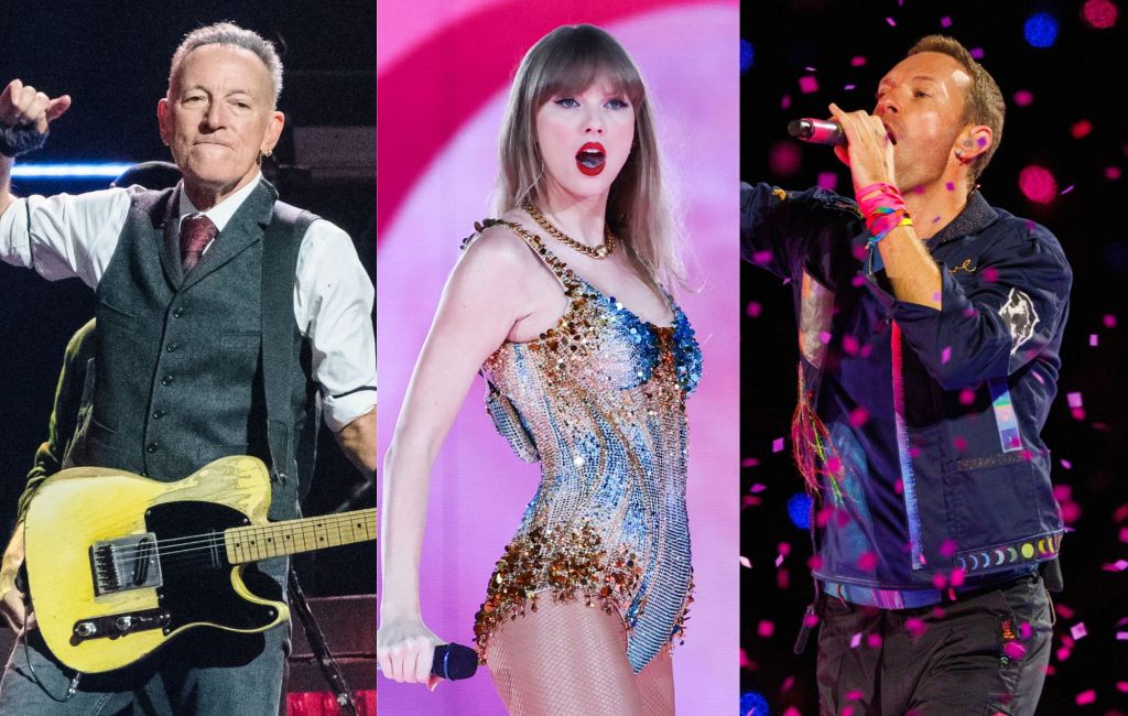 Bruce Springsteen, Taylor Swift and Coldplay perform in 2024