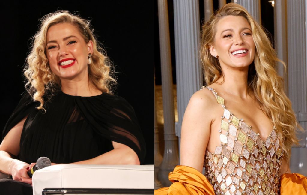 Amber Heard and Blake Lively. Credits - Ernesto Ruscio and Taylor Hill.