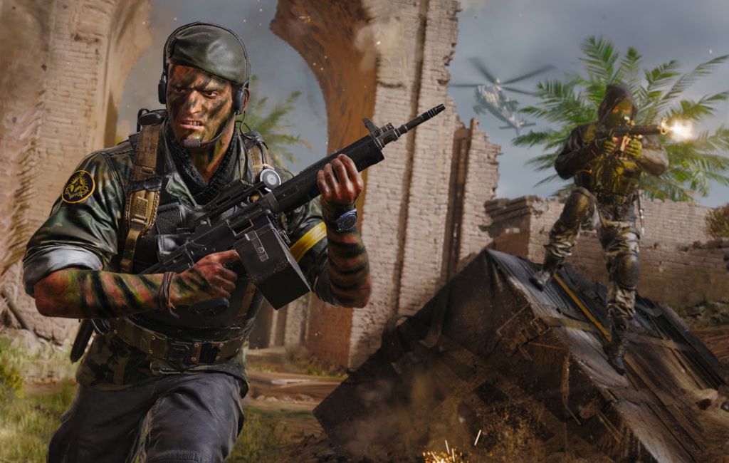 Call of Duty: Black Ops 6 Best Weapons: A soldier can be seen alongside his teammate.