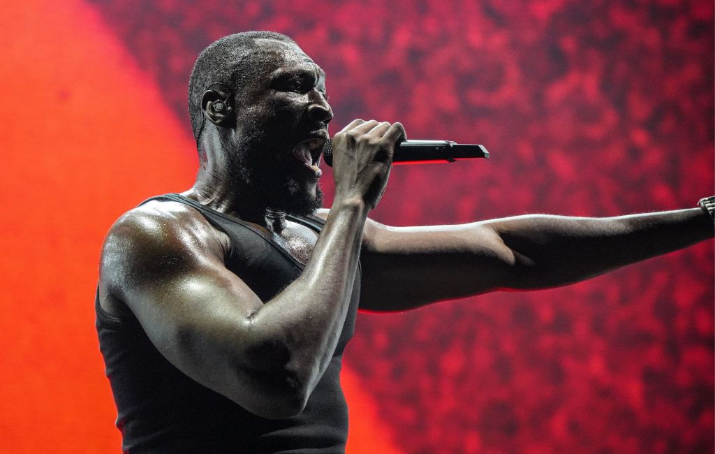 Stormzy performs at Boardmasters 2024