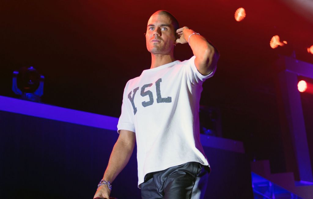 Max George of The Wanted performs live