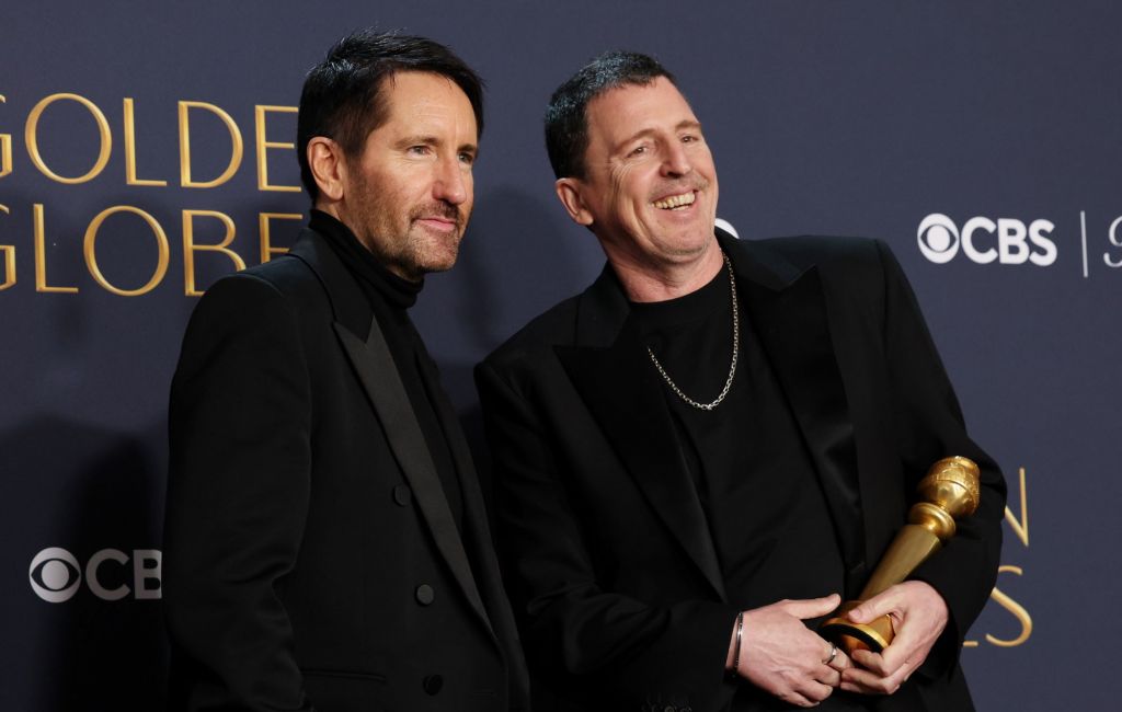 Trent Reznor and Atticus Ross, winners of Best Original Score at Golden Globe Awards 2025