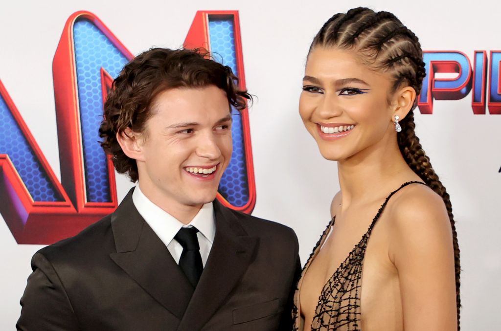 Tom Holland and Zendaya attend Sony Pictures' "Spider-Man: No Way Home" Los Angeles Premiere on December 13, 2021 in Los Angeles, California. CREDIT: Emma McIntyre/Getty Images