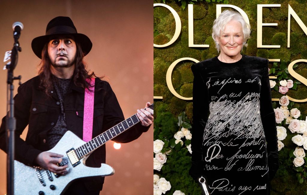 System Of A Down's Daron Malakian and Glenn Close. Credit Roberto Finizio and Taylor Hill via GETTY