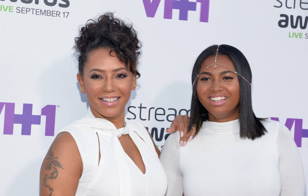 Mel B and her daughter Phoenix Chi Gulzar attend the 5th Annual Streamy Awards at Hollywood Palladium. (Photo by Michael Tullberg/Getty Images)