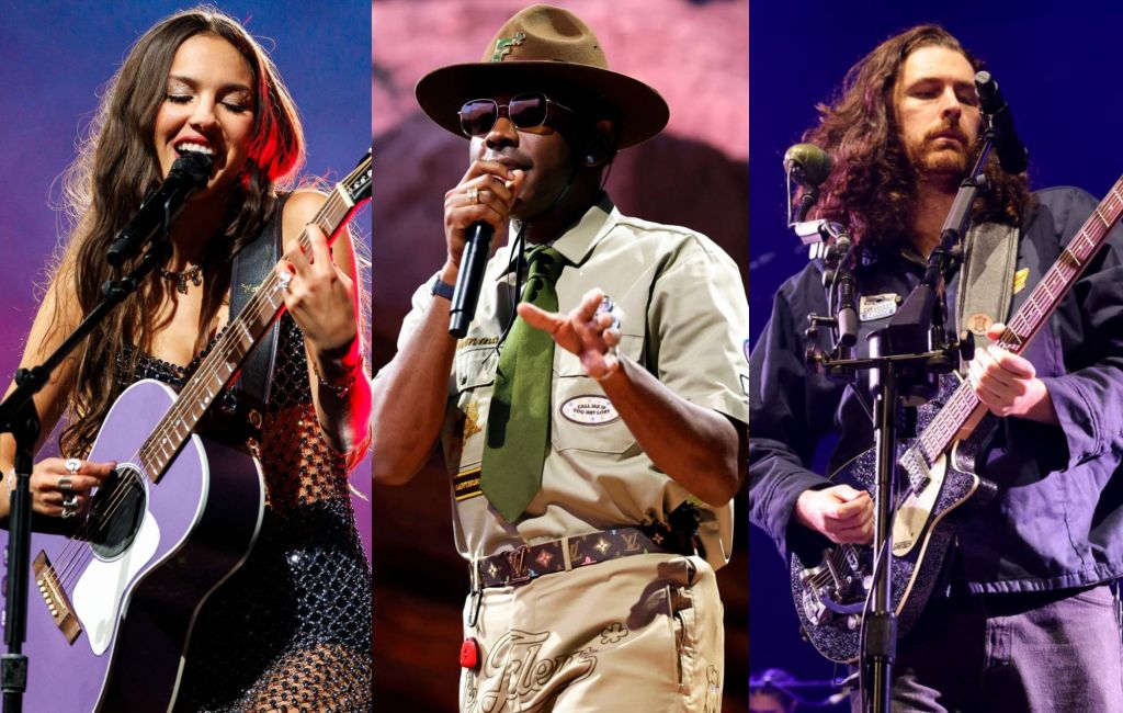 Olivia Rodrigo, Tyler, The Creator and Hozier