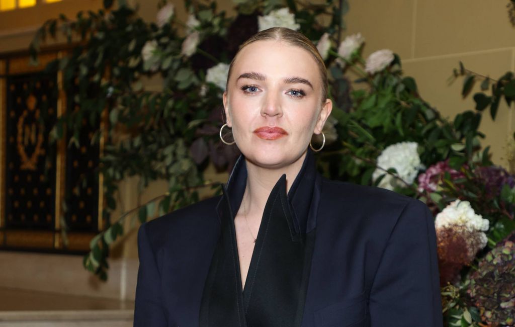 Self Esteem aka Rebecca Lucy Taylor attends the British Vogue and Rabanne party. (Photo by Dave Benett/Getty Images for British Vogue)