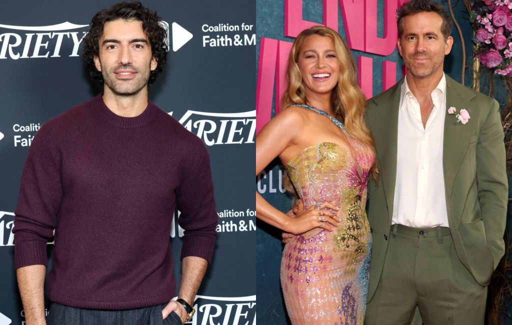 Justin Baldoni, Blake Lively and Ryan Reynolds