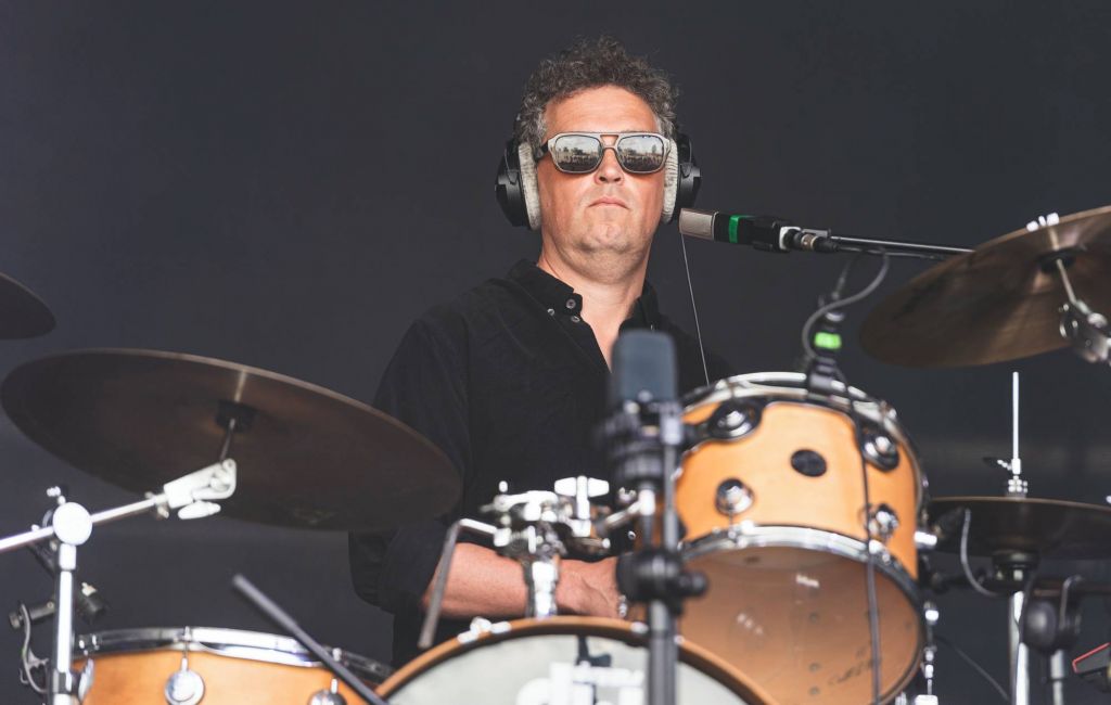 James Ellis Ford performs in concert during day 3 of Primavera Sound Madrid 2023 on June 10, 2023 in Madrid, Spain. (Photo by Mariano Regidor/Redferns)