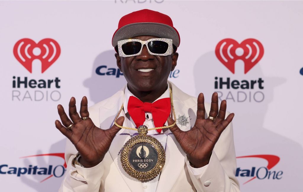 Flavor Flav attends iHeartRadio Hot 99.5's Jingle Ball 2024. (Photo by Jemal Countess/Getty Images for iHeartRadio)