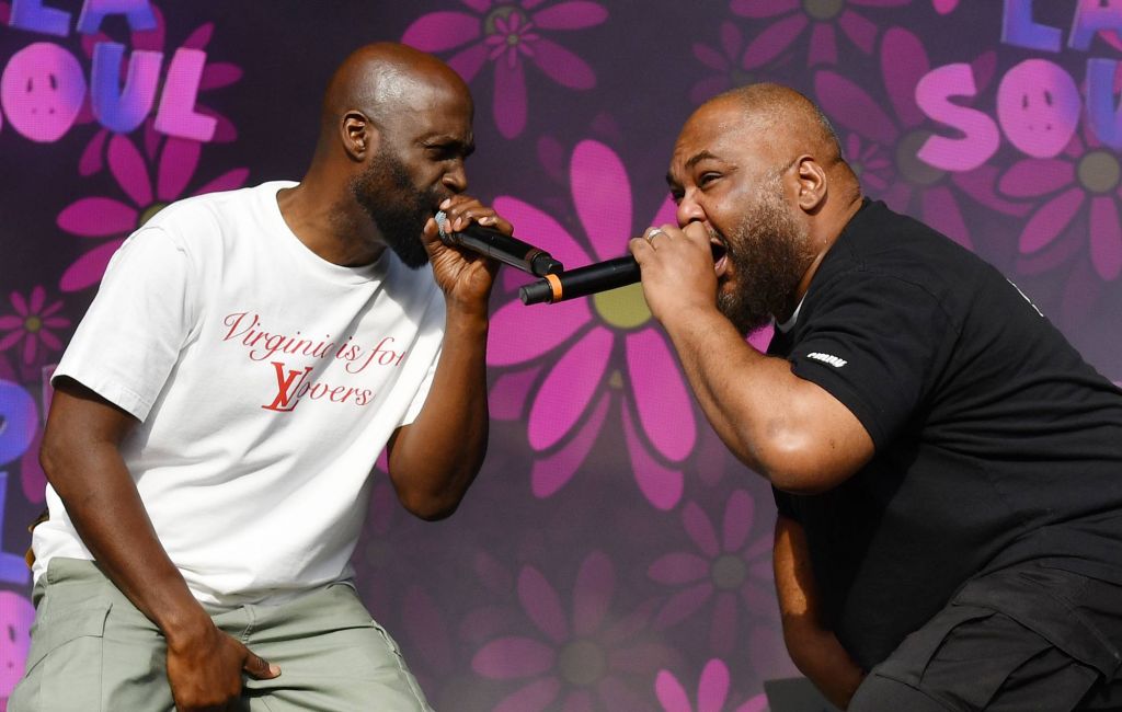 Posdnuos and Maseo of De La Soul perform during Wilderness Festival 2024 at Cornbury Park on August 04, 2024. (Photo by Jim Dyson/Getty Images)