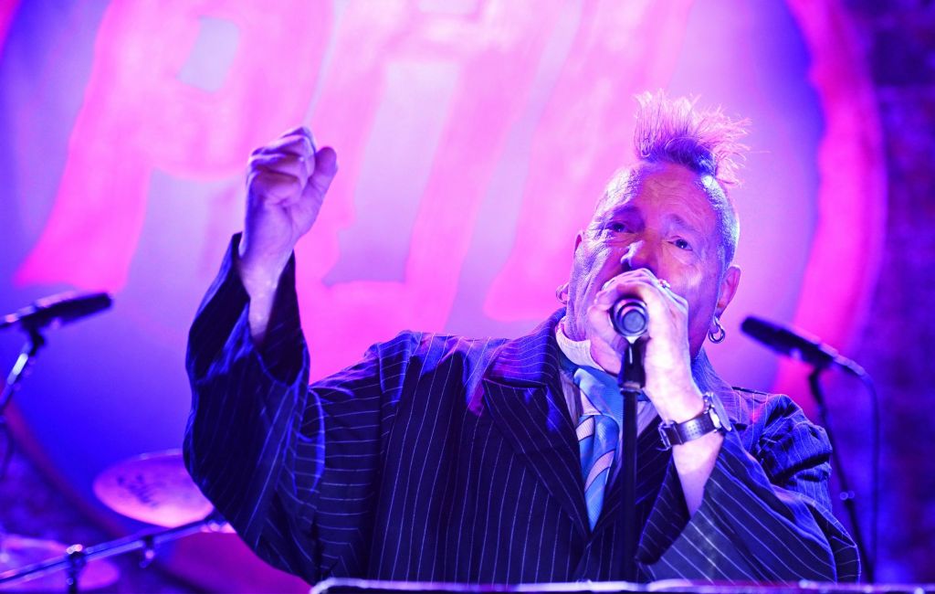 John Lydon of PiL performs on stage