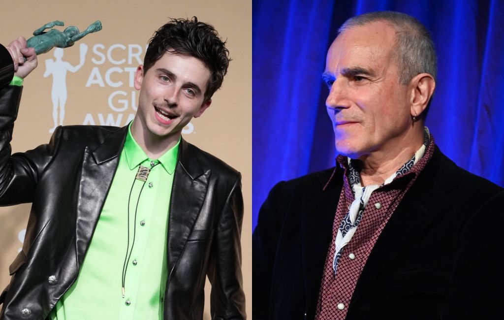 Timothée Chalamet and Daniel Day-Lewis