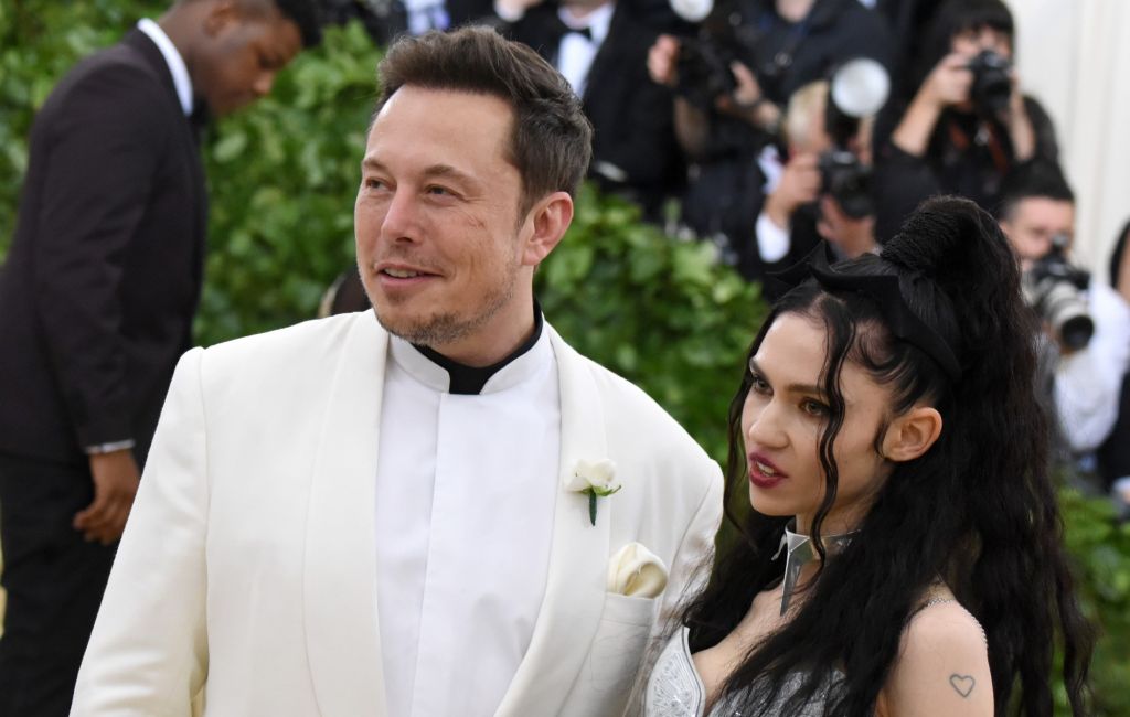 Grimes and Elon Musk