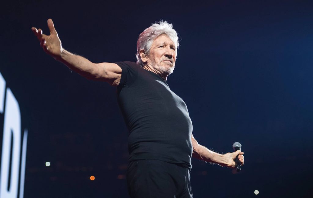 Roger Waters, co-founder of the English rock band Pink Floyd, performs on stage at WiZink Center on March 23, 2023 in Madrid, Spain. (Photo by Mariano Regidor/Redferns)