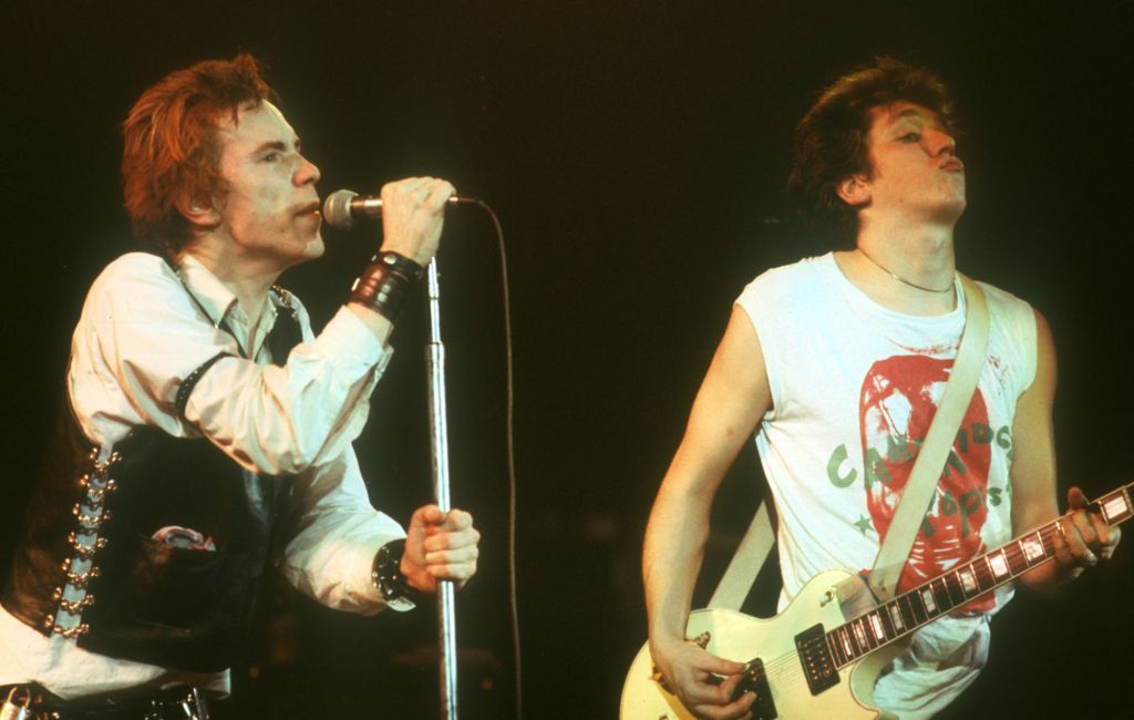 John Lydon and Steve Jones