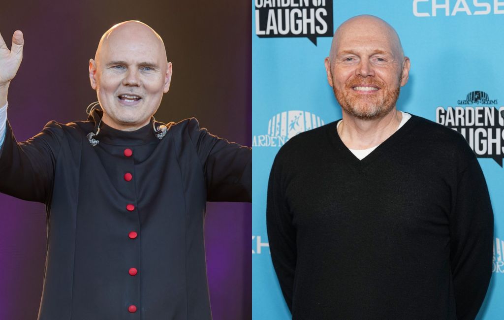 Billy Corgan and Bill Burr in 2024