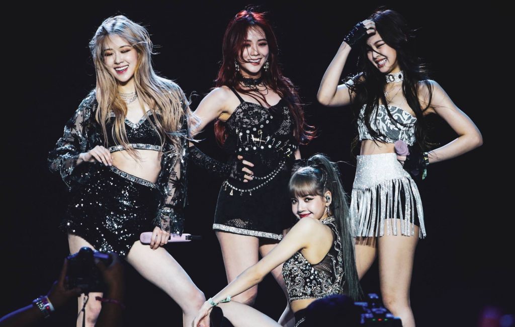 Blackpink perform at Sahara Tent during the 2019 Coachella Valley Music And Arts Festival on April 19, 2019 in Indio, California. (Photo by Rich Fury/Getty Images for Coachella)