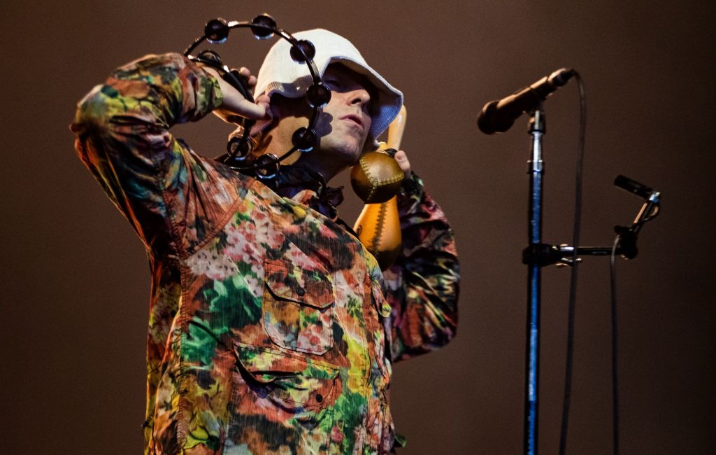 Liam Gallagher performs on stage