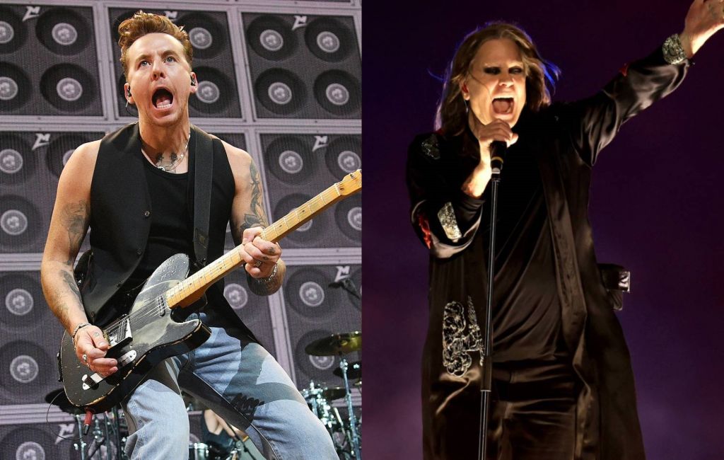 McFly's Danny Jones and Ozzy Osbourne