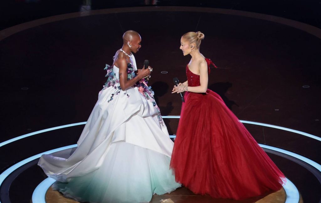 Cynthia Erivo and Ariana Grande