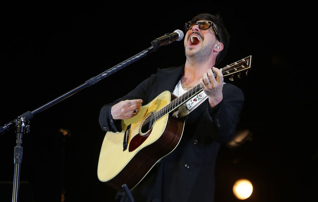 Marcus Mumford of Mumford & Sons performs in 2024