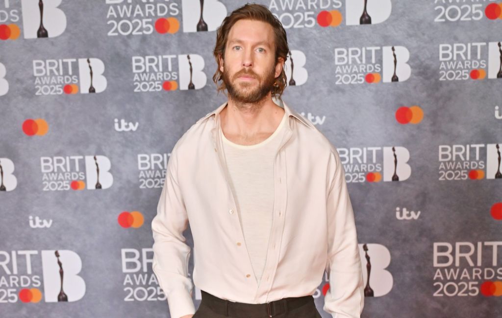 Calvin Harris arrives at The BRIT Awards 2025