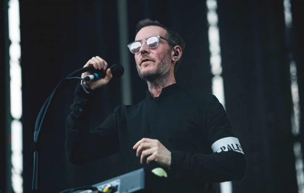 Robert Del Naja of Massive Attack performs at KALORAMA Madrid 2024. (Photo by Mariano Regidor/Redferns)