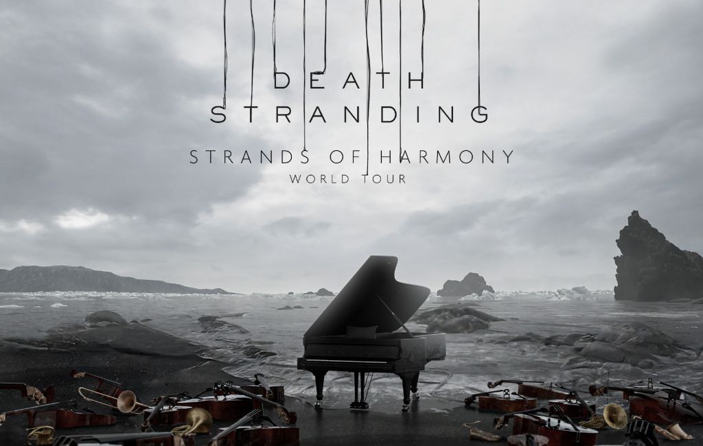 'Death Stranding: Strands Of Harmony' concert tour artwork.