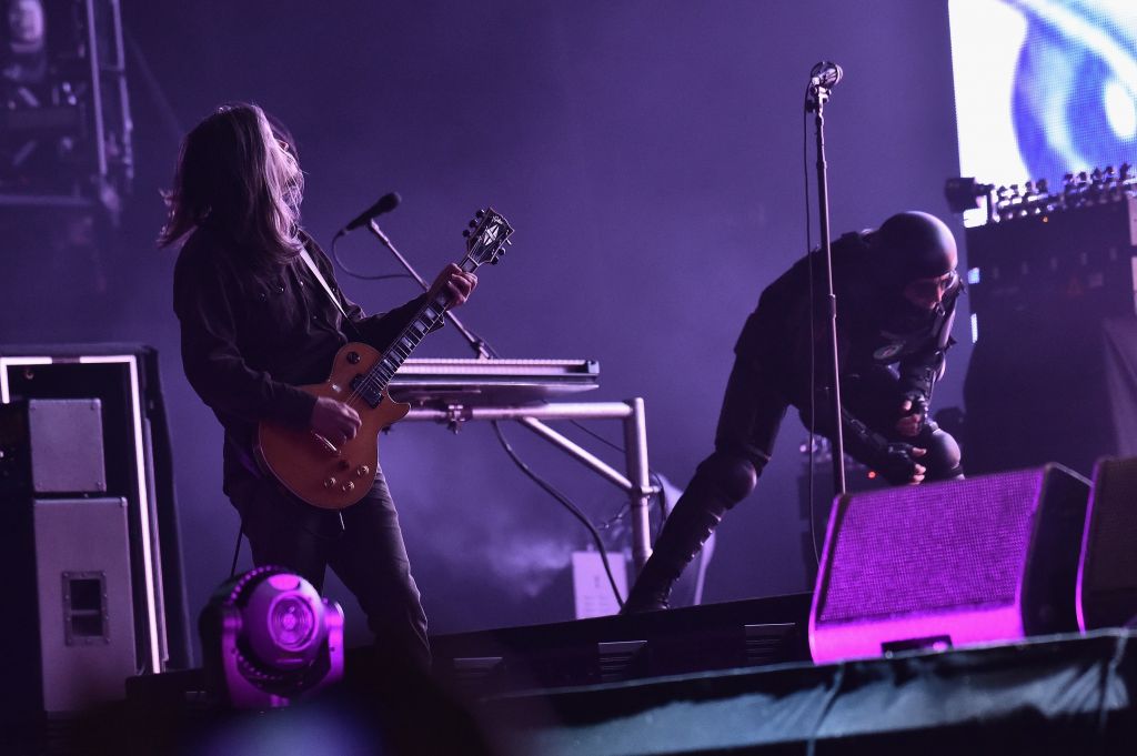 Adam Jones and Maynard Keenan of Tool. Credit - Steven Ferdman/Getty Images