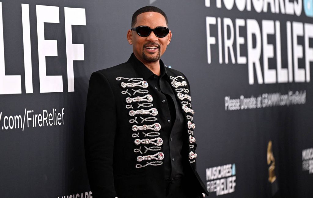 Will Smith arrives for the 67th Annual Grammy Awards at the Crypto.com Arena in Los Angeles on February 2, 2025. (Photo by Robyn Beck / AFP via Getty Images)