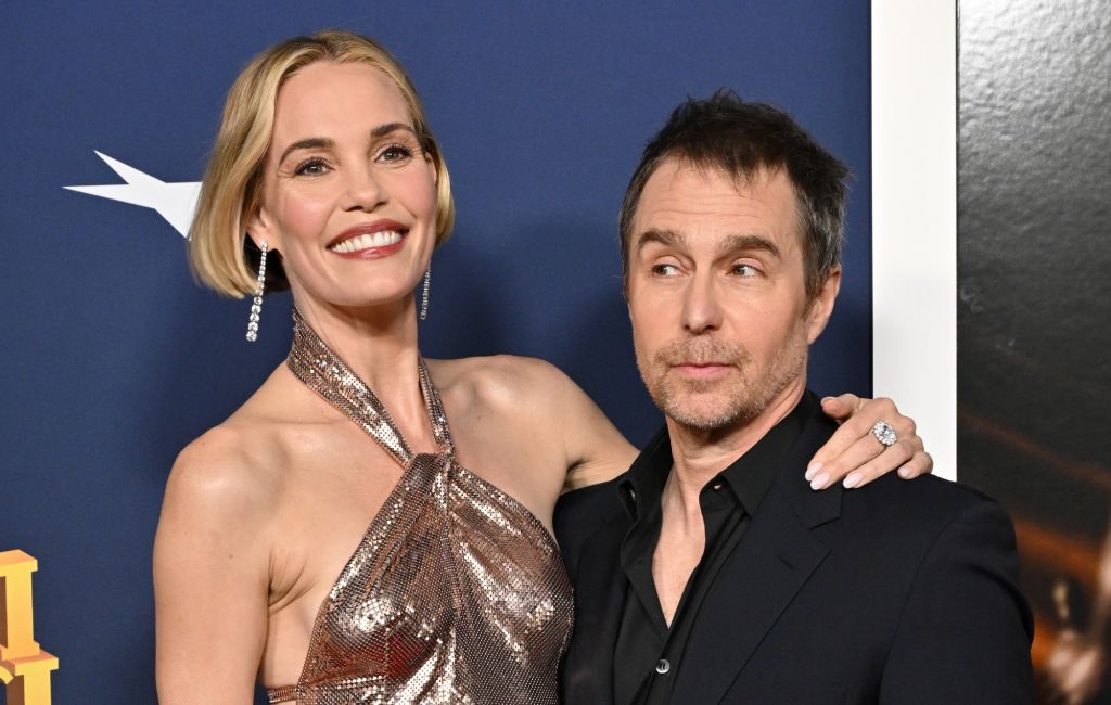 Leslie Bibb and Sam Rockwell. CREDIT: Axelle/Bauer-Griffin/FilmMagic via Getty Images.